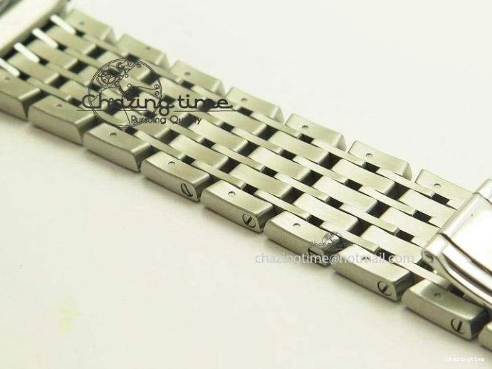 0805 De Ville Hour Vision Co-Axial 41mm SS V6F Best Edition Black Dial On SS Bracelet A BestValue 8277